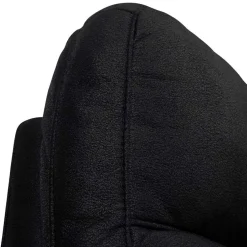 Wohnen Schwarzes Zweier Sofa mit Relaxfunktion - Salma