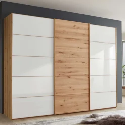Schwebetüren Kleiderschrank modern - Crucav^Wohnen Outlet