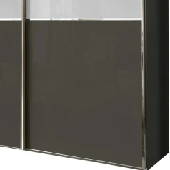 Schwebetüren Kleiderschrank in Braun & Weiß - Genre^Wohnen Sale