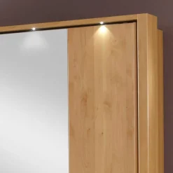 Wohnen Schwebetürenschrank Bordeaux aus Erle