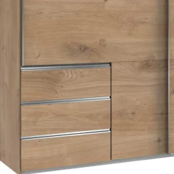 Schwebetürenschrank mit drei Schubladen - Dagidoyo^Wohnen Sale