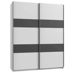 Schwebetürenschrank mit Metallgriffen - Malente^Wohnen Sale