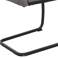 Wohnen Schwingstühle in Grau & Schwarz - Medeos (4er Set)