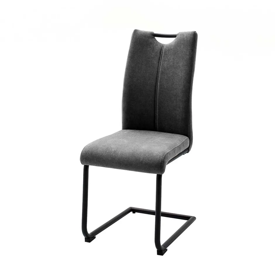 Schwingstuhl aus Feingewebe - Florenzia (4er Set)^Wohnen Outlet