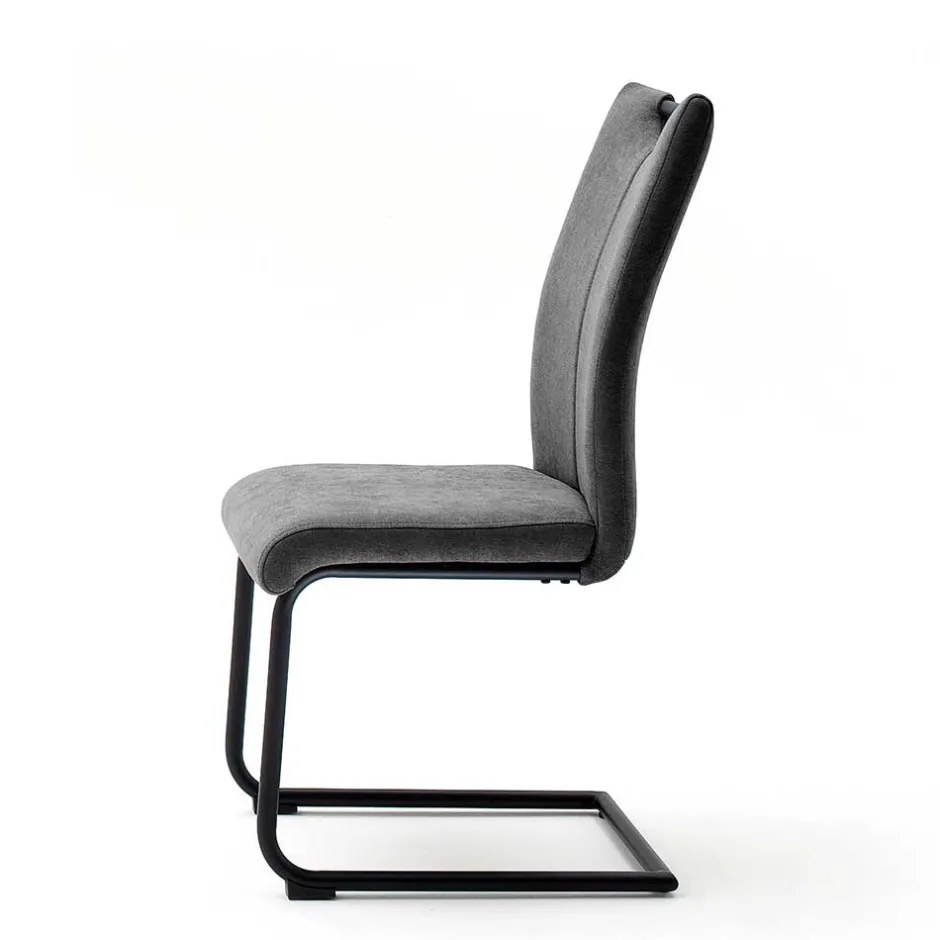 Schwingstuhl aus Feingewebe - Florenzia (4er Set)^Wohnen Outlet