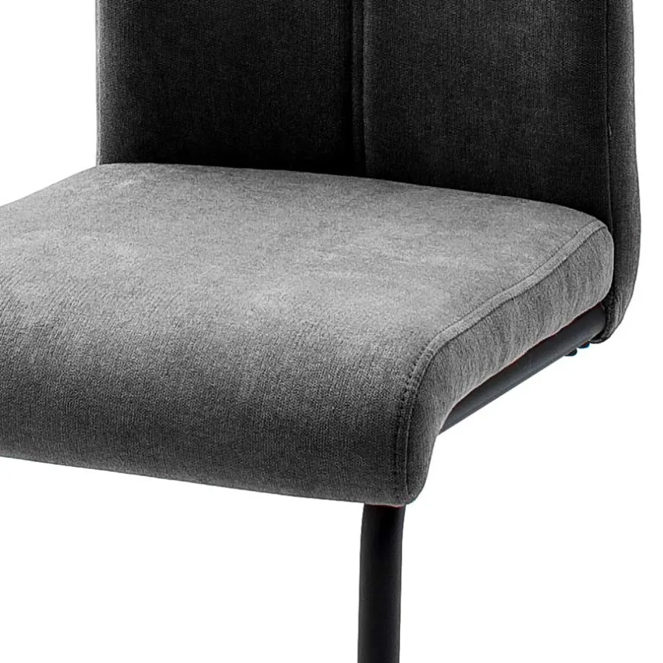 Schwingstuhl aus Feingewebe - Florenzia (4er Set)^Wohnen Outlet