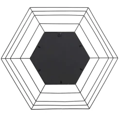 Sechseckiger Spiegel im Spinnweben Design - Vivenda^Wohnen Discount