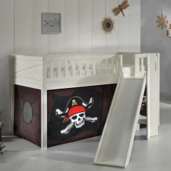 Kinder Wohnen Seeräuber Rutschbett aus Massivholz - Lionorey