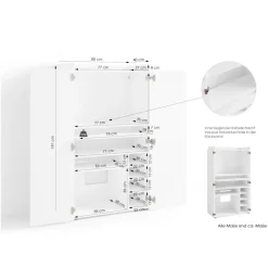 Wohnen Sekretär Computerschrank in modernem Design - Brossiny