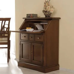 Wohnen Sekretär in Walnussfarben Antik - Istefanio