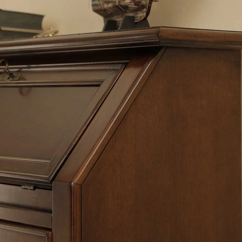 Wohnen Sekretär in Walnussfarben Antik - Istefanio