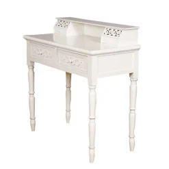 Wohnen Sekretär Schreibtisch Diamona in Weiß