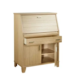 Sekretär Schreibtisch Schrank in Eiche - Ryan^Wohnen Hot