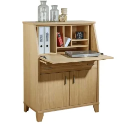 Sekretär Schreibtisch Schrank in Eiche - Ryan^Wohnen Hot