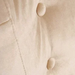 Wohnen Sessel aus Samtvelours Beige - Modena