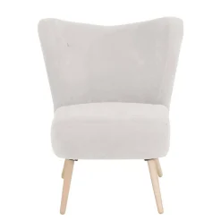 Sessel in Cremeweiß und Buche - Liane^Wohnen