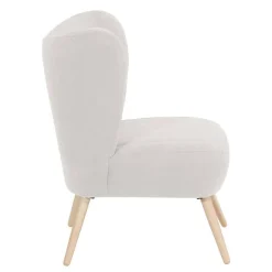 Sessel in Cremeweiß und Buche - Liane^Wohnen