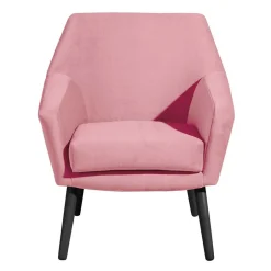 Sessel in Rosa und Schwarz - Lanaca^Wohnen Clearance