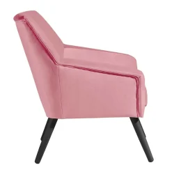 Sessel in Rosa und Schwarz - Lanaca^Wohnen Clearance