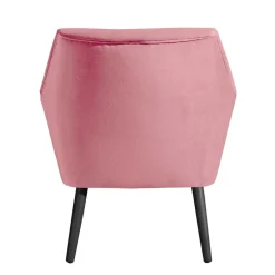 Sessel in Rosa und Schwarz - Lanaca^Wohnen Clearance