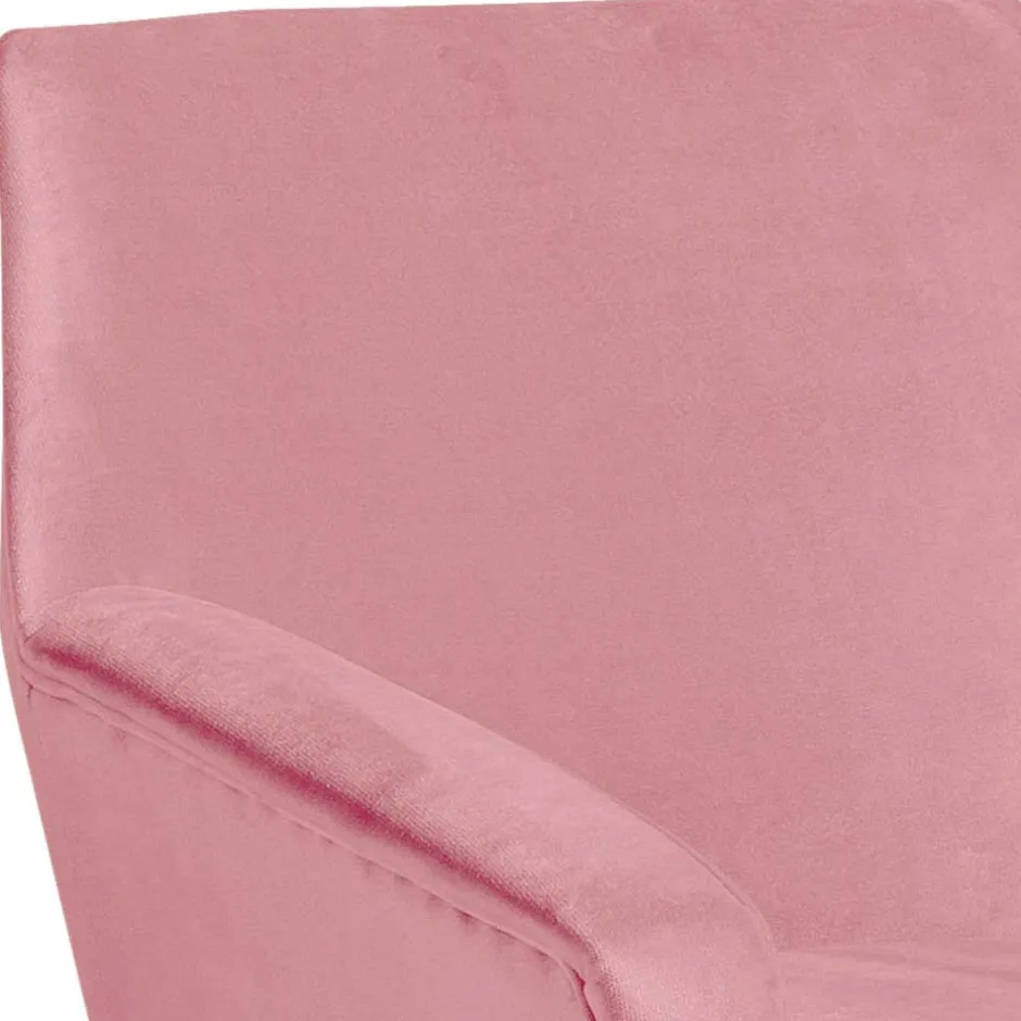 Sessel in Rosa und Schwarz - Lanaca^Wohnen Clearance