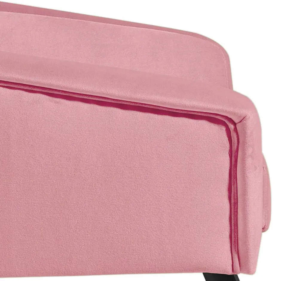 Sessel in Rosa und Schwarz - Lanaca^Wohnen Clearance