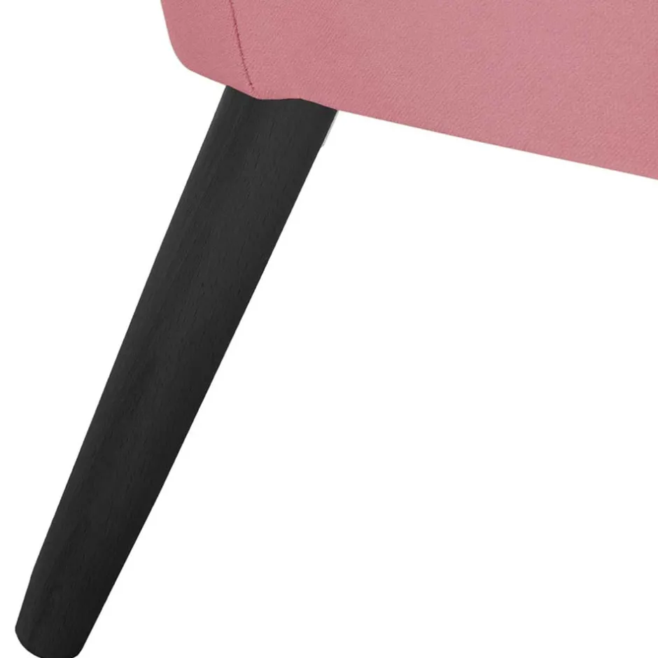 Sessel in Rosa und Schwarz - Lanaca^Wohnen Clearance