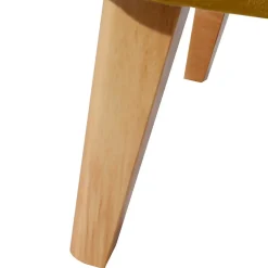 Sessel mit Ohren in Maisgelb und Buche - Amarello^Wohnen Online