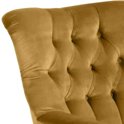 Sessel mit Ohren in Maisgelb und Buche - Amarello^Wohnen Online