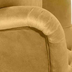 Sessel mit Ohren in Maisgelb und Buche - Amarello^Wohnen Online