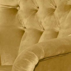 Sessel mit Ohren in Maisgelb und Buche - Amarello^Wohnen Online