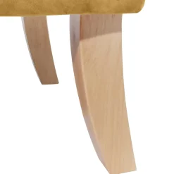 Sessel mit Ohren in Maisgelb und Buche - Amarello^Wohnen Online