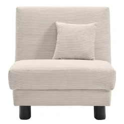 Sessel mit Schlaffunktion in Beige - Samurai^Wohnen