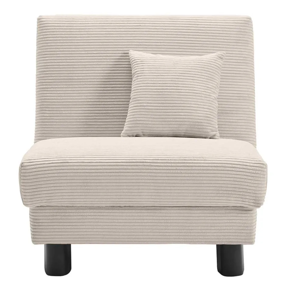 Sessel mit Schlaffunktion in Beige - Samurai^Wohnen