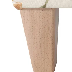 Sessel mit Stoffbezug mit Blumen Dessin - Barbadus^Wohnen