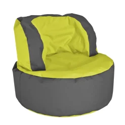 Kinder Wohnen Sessel Sitzsack Mapsy in Grün Grau