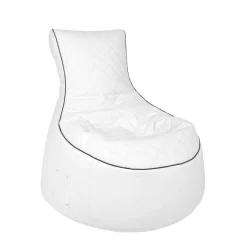 Kinder Wohnen Sessel Sitzsack Mars in Weiß