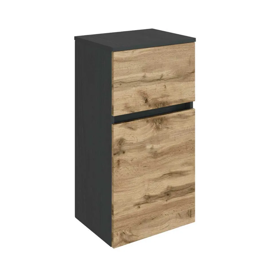 Wohnen Set Badausstattung mit Doppelwaschtisch - Endely (fünfteilig)