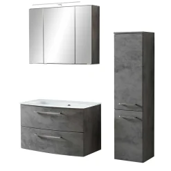 Set Badezimmermöbel stehend oder hängend - Dastroz (dreiteilig)^Wohnen Clearance