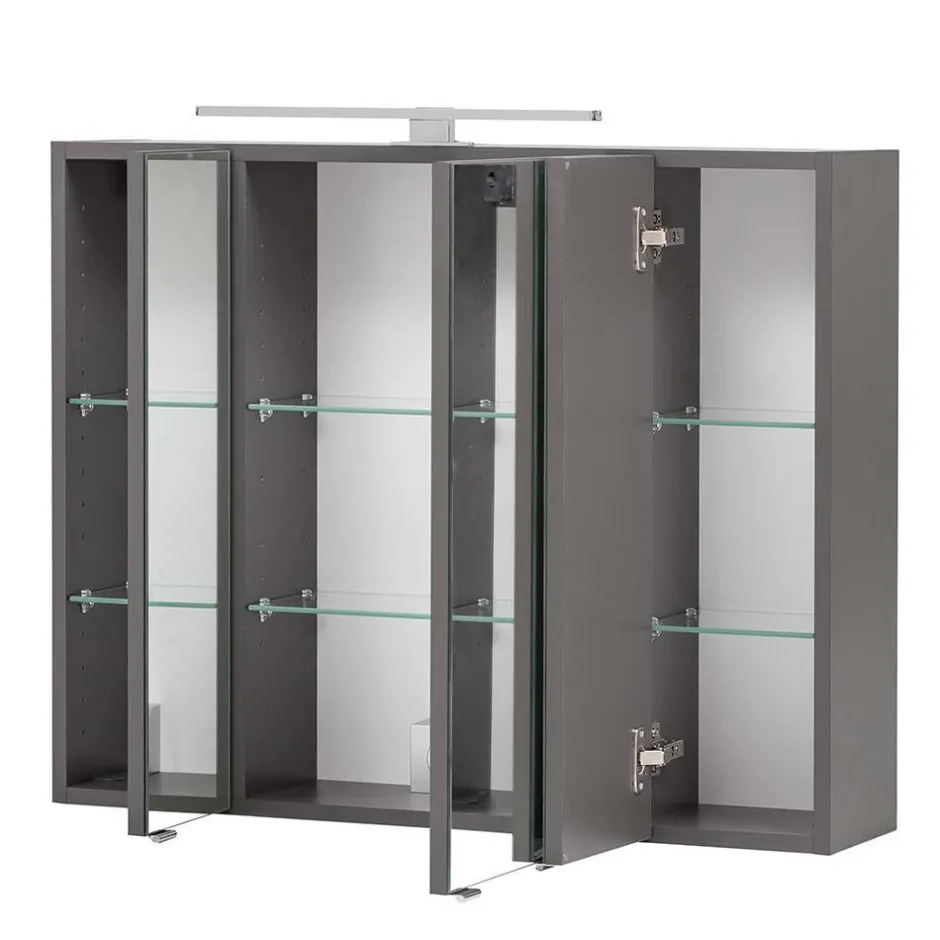 Wohnen Set Badmöbel hängend oder stehend - Natarivos (vierteilig)