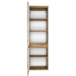 Wohnen Set Badmöbel in Holz Optik - Neuzera (vierteilig)