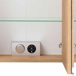 Wohnen Set Badmöbel in Holz Optik - Neuzera (vierteilig)