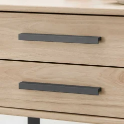 Wohnen Set Bettanlage mit LED Beleuchtung - Licruva (dreiteilig)