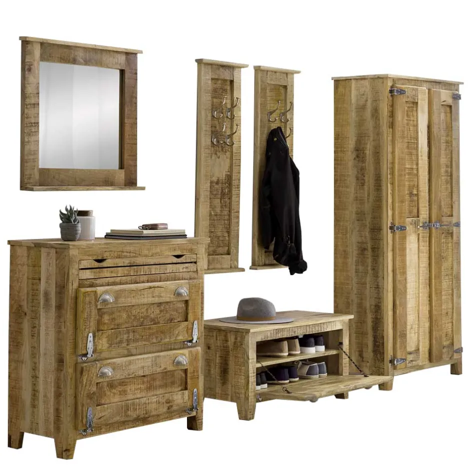 Set Design Flur Möbel massiv - Suennas (sechsteilig)^Wohnen Clearance