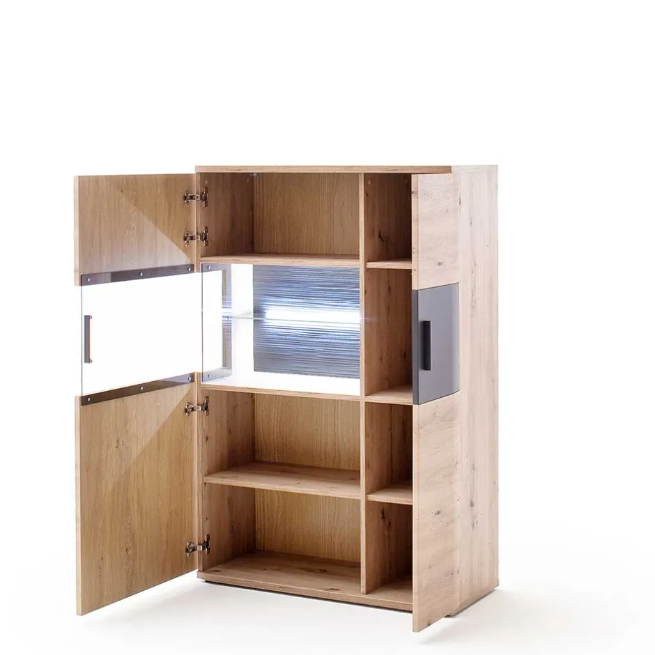 Wohnen Set Design Wohnwand Möbel - Vecenda (dreiteilig)