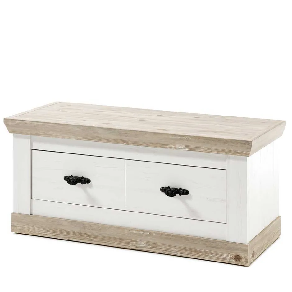 Set Dielen Ausstattung mit Schrank - Nedita (dreiteilig)^Wohnen Hot