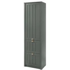 Wohnen Set Flur Einrichtung in Dunkelgrün - Niestov (fünfteilig)