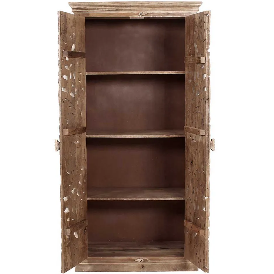 Wohnen Set Flurmöbel im Ethno Stil - Runiasa (vierteilig)