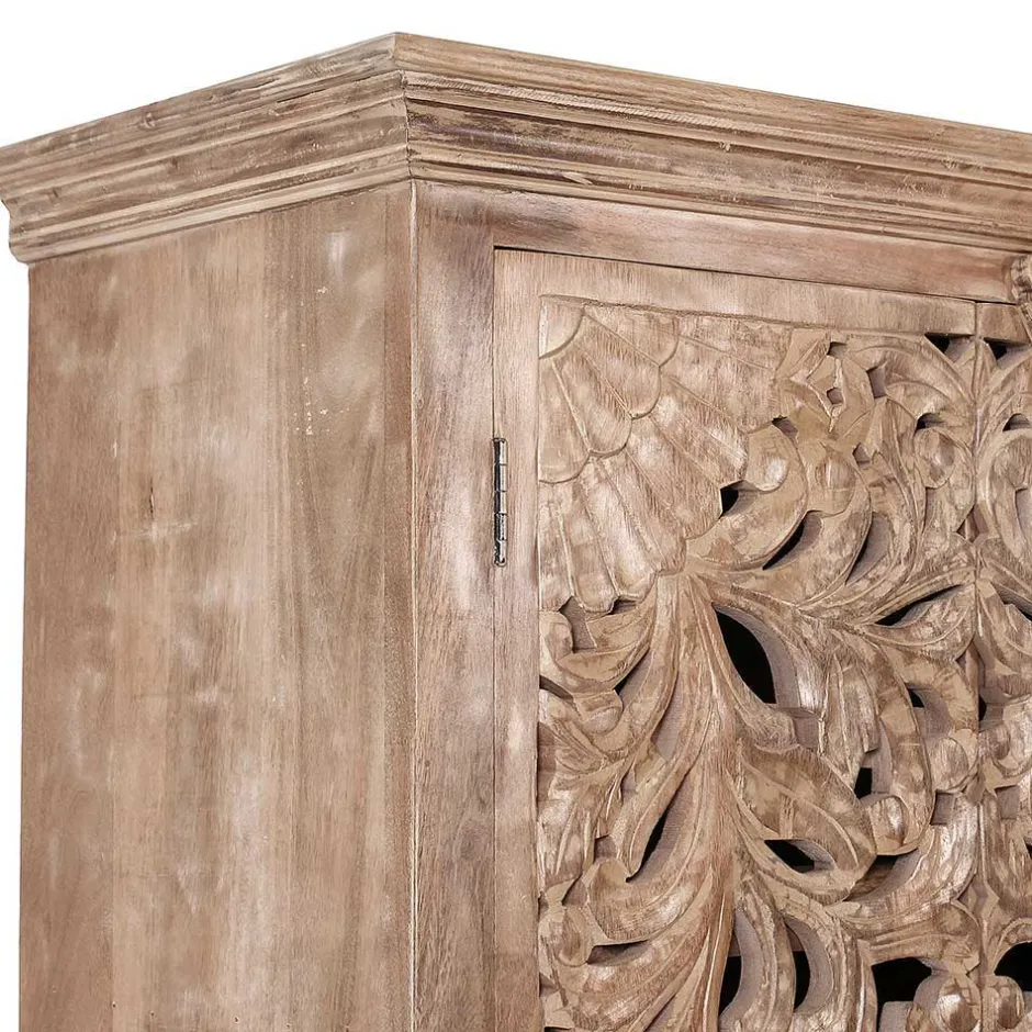 Wohnen Set Flurmöbel im Ethno Stil - Runiasa (vierteilig)