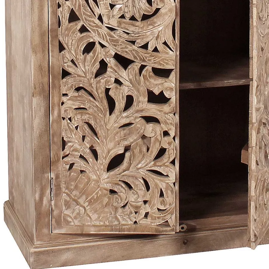 Wohnen Set Flurmöbel im Ethno Stil - Runiasa (vierteilig)